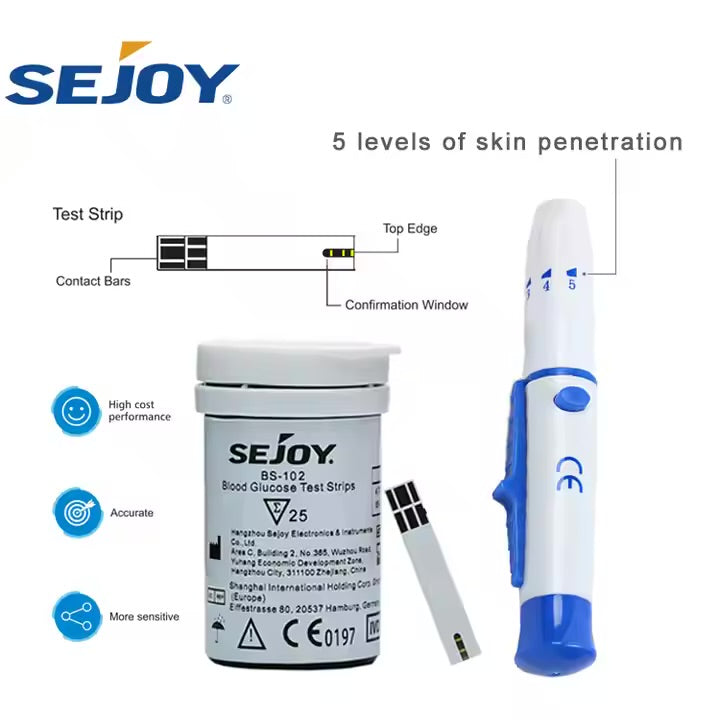 Glucose Meter Kit (Diabetic Test Kit)