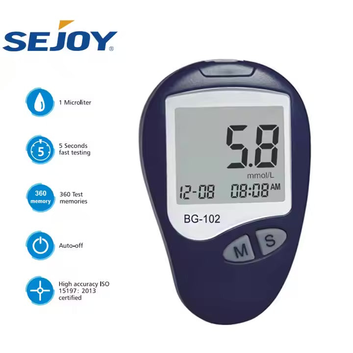Glucose Meter Kit (Diabetic Test Kit)